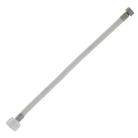 Jones Stephens 1/2in. Compression x 7/8in. BC x 16in Flexible Vinyl Toilet Connector S04420